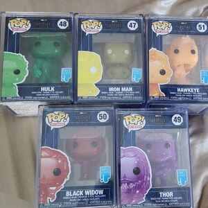Infinity Saga Art Series Funko Pops